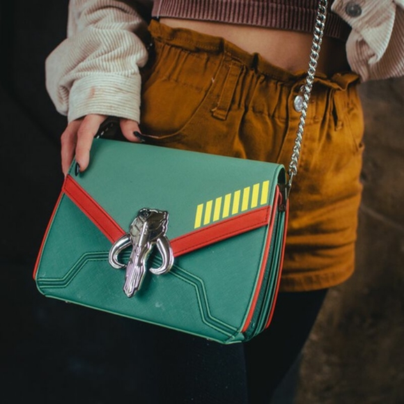 Loungefly Handbags - Loungefly Boba Fett Crossbody Bag Purse Star Wars New with Tags